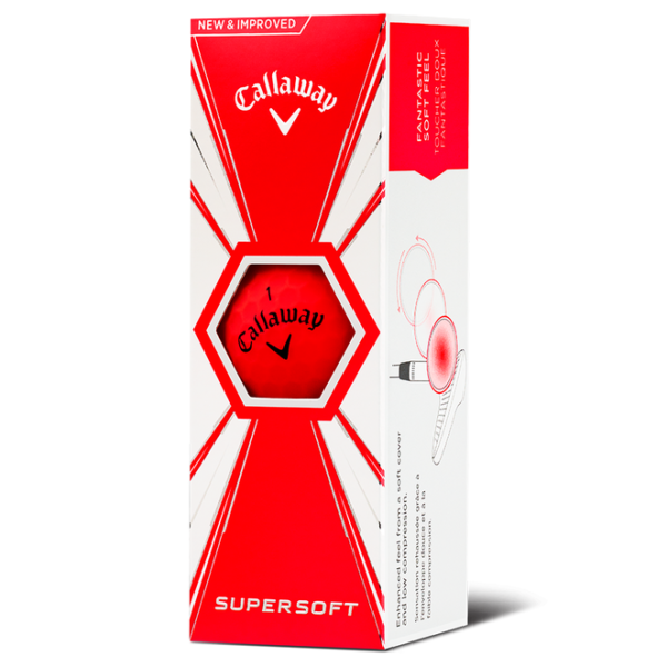 Callaway Supersoft Matte Red 2019 - Image 2