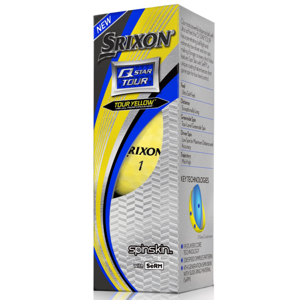 Srixon Q-Star Tour Yelow 2020 - Image 2