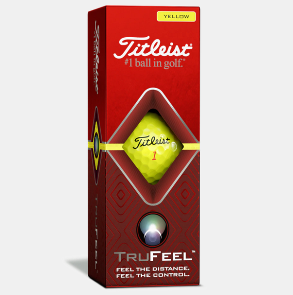 Titleist TruFeel Yellow 2019 - Image 2