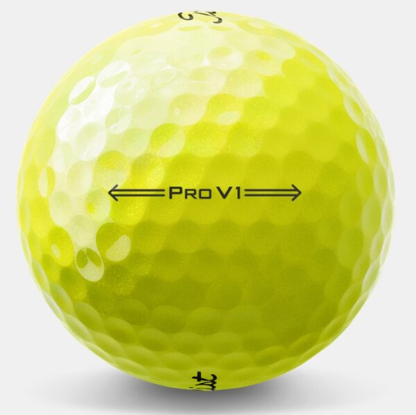 Titleist PRO V1 Yellow (2021) - Image 4