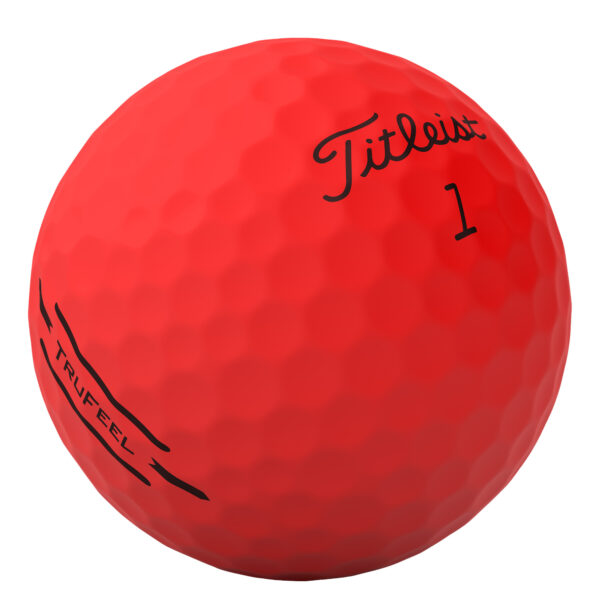 NEW Titleist TruFeel Matte Red 2024 - Image 3