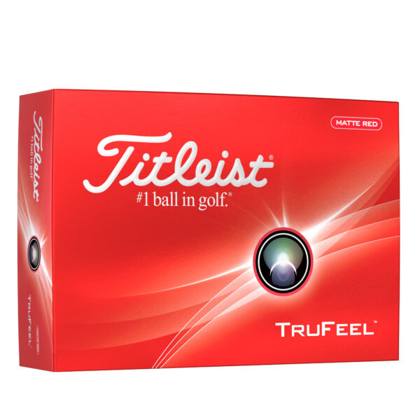 NEW Titleist TruFeel Matte Red 2024